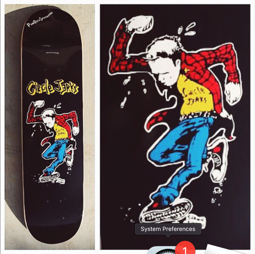 Punk Rock Skateboards Circle Jerks スケボー Circle Jerks Skateboard – PRS [punk rock skateboards] - Punk